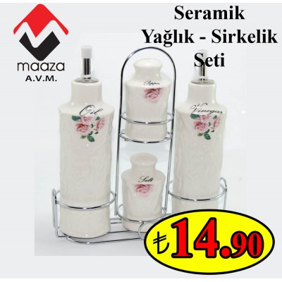 Seramik Yağlık Sirkelik